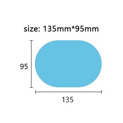 2PCS/SET Car Mirror Window Clear Film Anti Dazzle Car Rearview Mirror Protective Film Waterproof Rainproof Anti Fog Car Sticker: 135