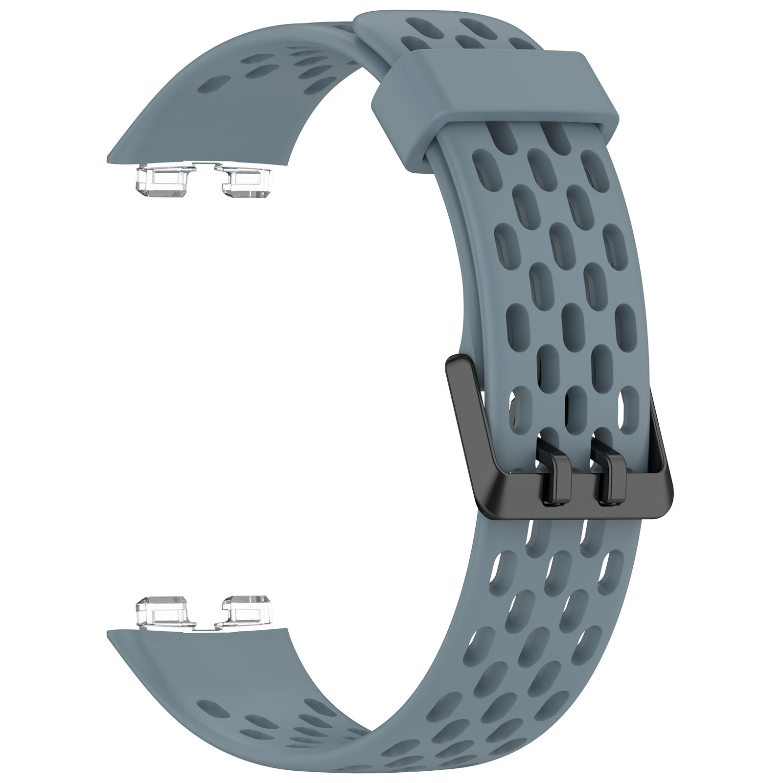 Silikonirannekkeet huawei band 10 9 8 nfc correa lisävarusteet älykellon vaihtoranneke huawei band 10 -kellonranneke: Valkoinen musta / 16mm