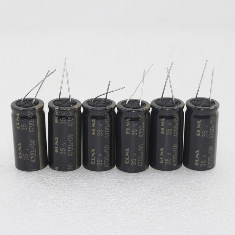 In-line Capacitor ELNA RA3 Audio Electrolysis 4700UF 35V Direct Plug Electrolytic Capacitor
