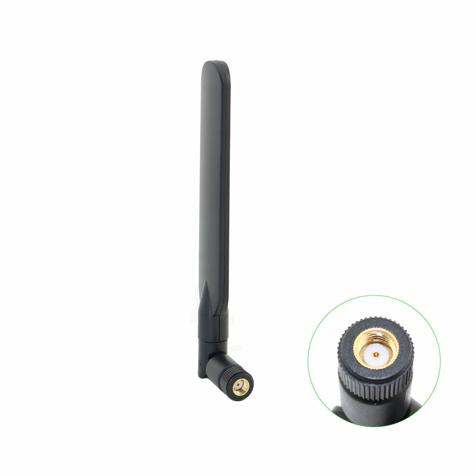 2pcs 6dBi Dual Band WiFi RP-SMA Antenna 2.4GHz 5GHz 5.8GHz Amped Wireless Router