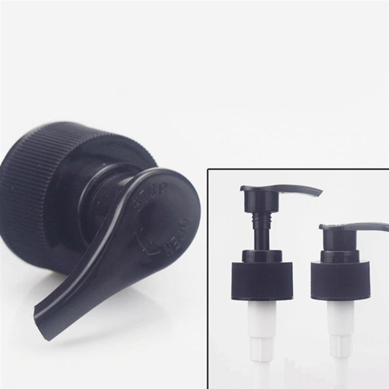 8 stk 500ml sæbedispenser shampoo pumpeflasker plast tomme flasker shower gel presseflasker til hotelhjem (brun)