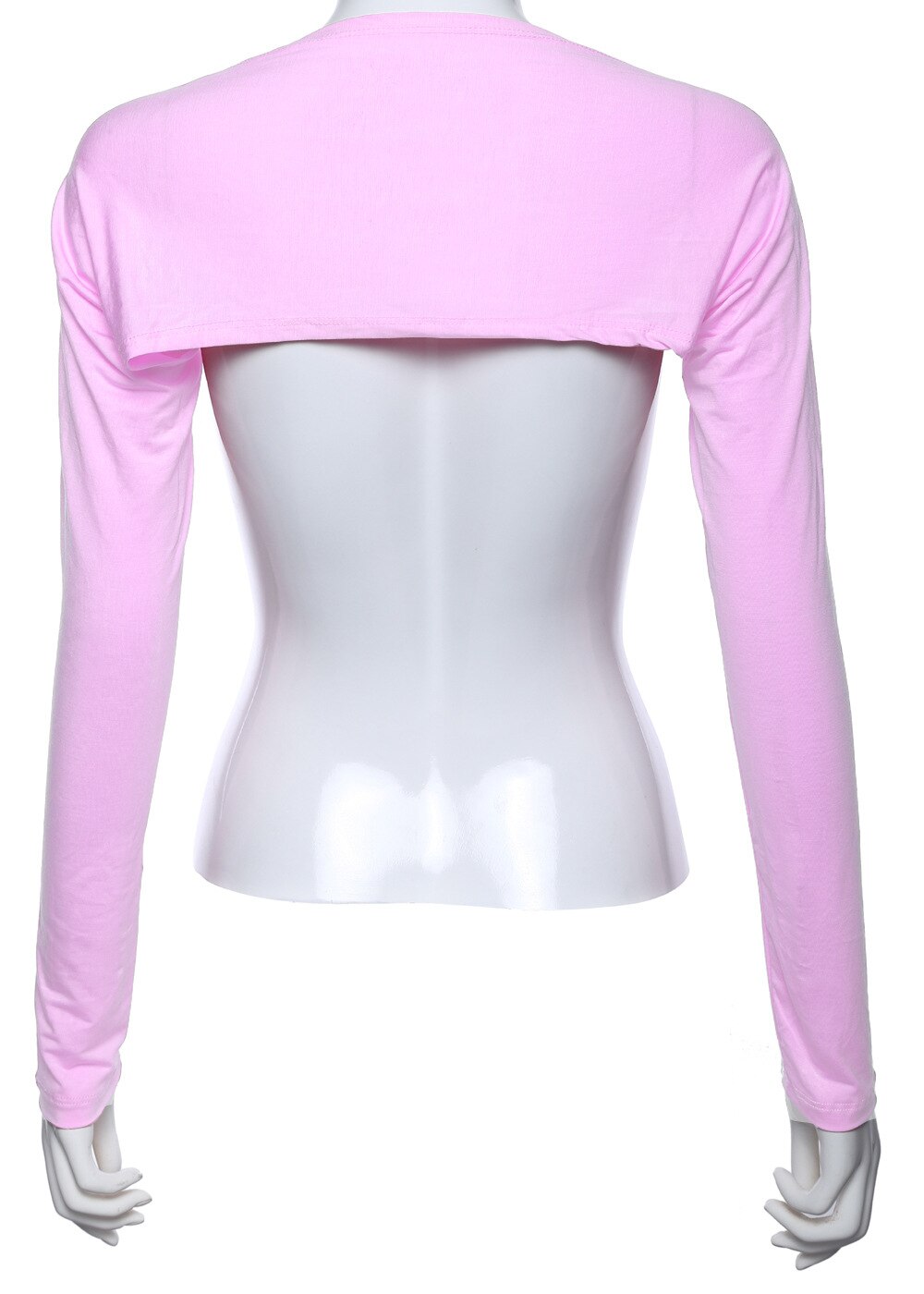 Femmes Hijab musulman Armer manches couverture haussement d'épaules boléro Hayaa Armer plus Oversleeves Stretch Protection turquie eau manches aléatoire: pink