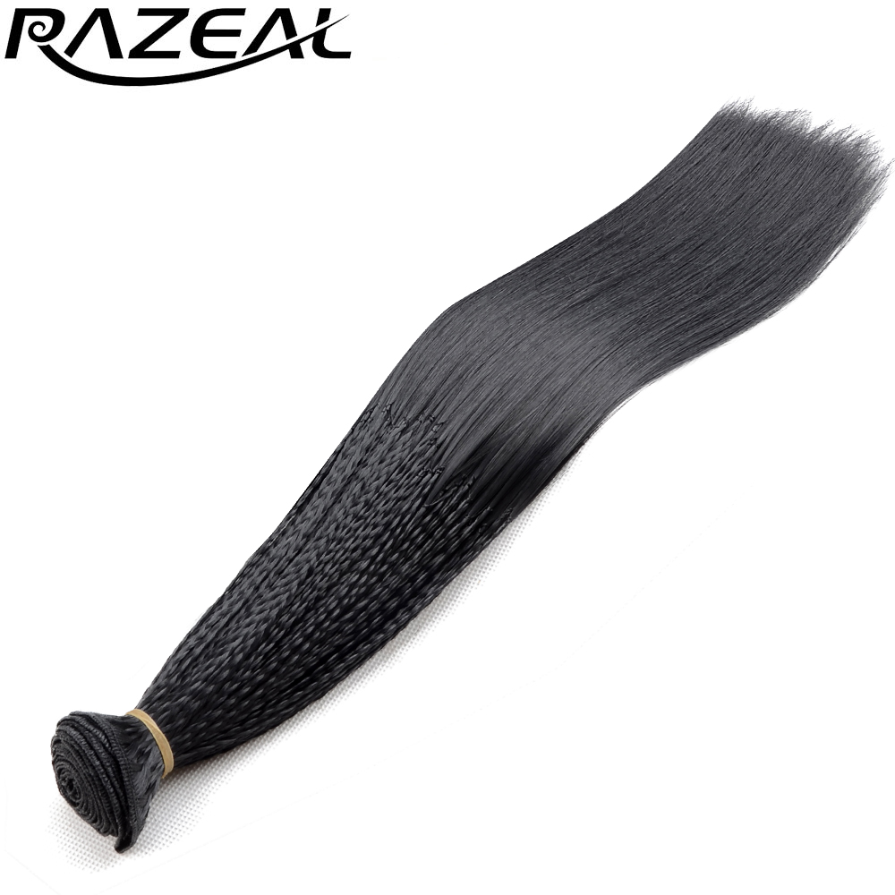 Poza piękno jedna paczka 14 "Ombre wysokiej temperatury włókna syntetyczne warkocz splot 280 pasemka kręstożek Crohcet robić włosów