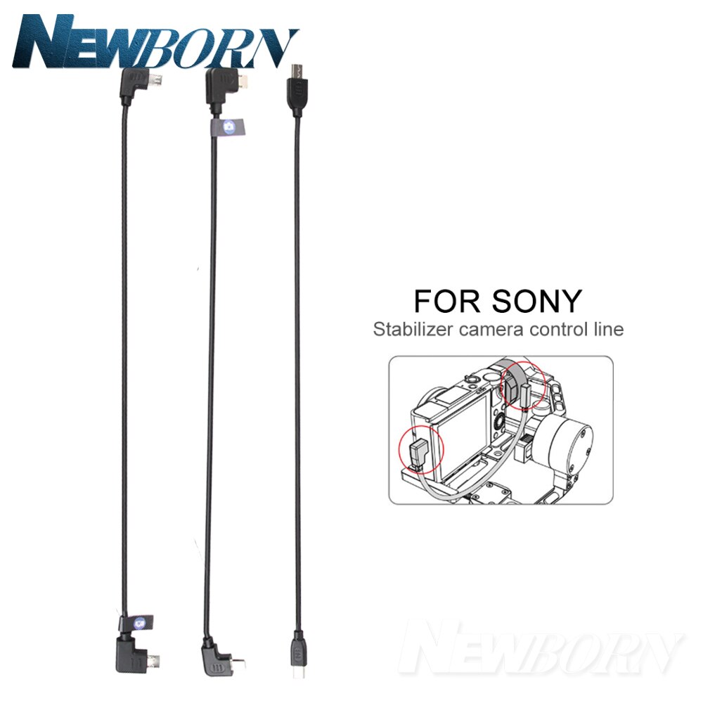 Voor Sony A6500 A6300 A9 A7 A7R A7M3 Om Zhiyun Crane Plus/2/M Handheld Stabilizer Gimbal Accessoires verbinding Controle Kabels
