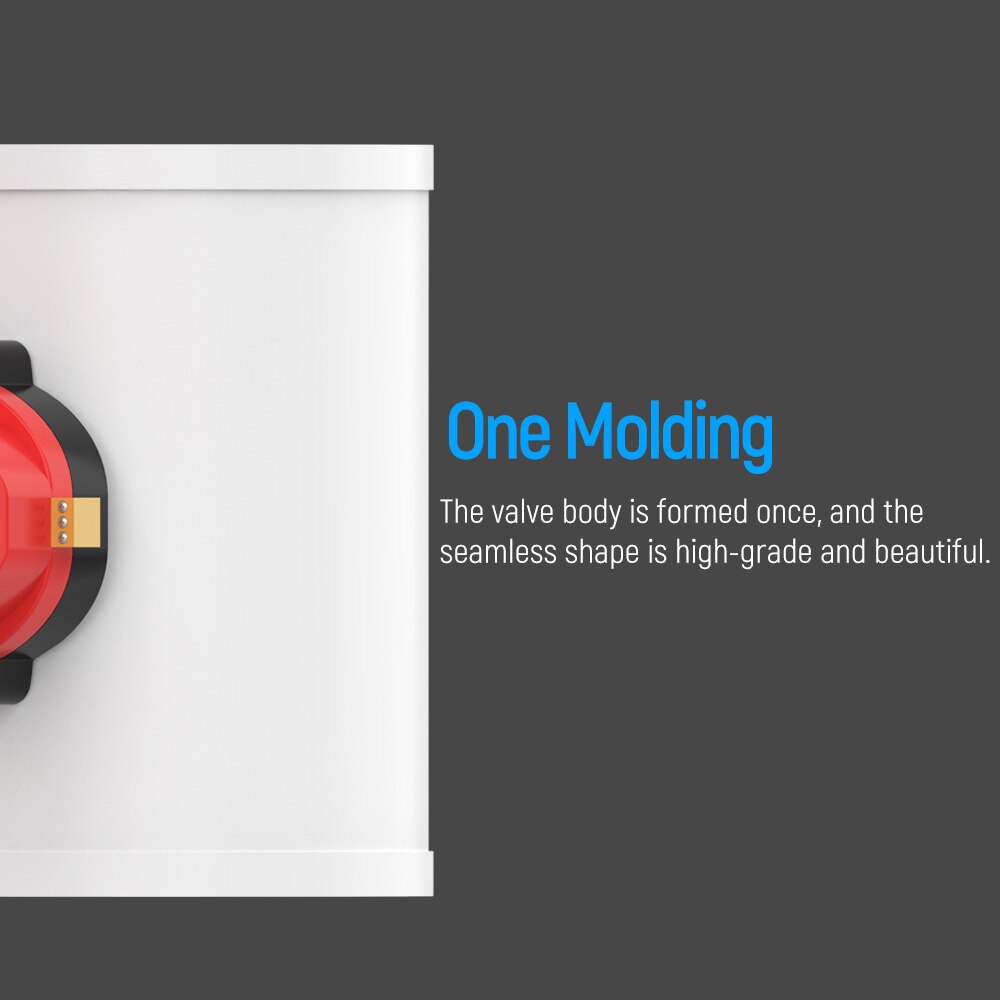 YCTX HVAC ABS plastic motorized air valve electric damper valve duct solenoid check valve for pipe ventilation 220V 12V 24V