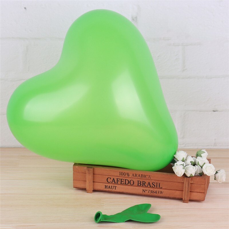 100 pcs/lot 10 pouces 2.2g Thinken Latex ballon romantique coeur forme ballons saint valentin mariage anniversaire fête décoration jouet: 9