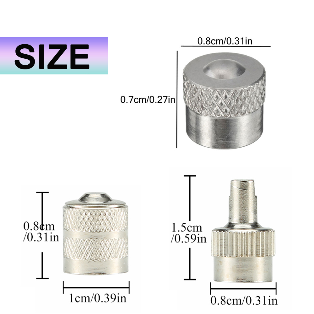 AUTCOAT 4/8Pcs Cuivre Fendue Fente Bouchon de Valve Avec Retrait de Noyau de Valve, Valve De Pneu D&#39;air Cache-Poussière Bouchon de Potence