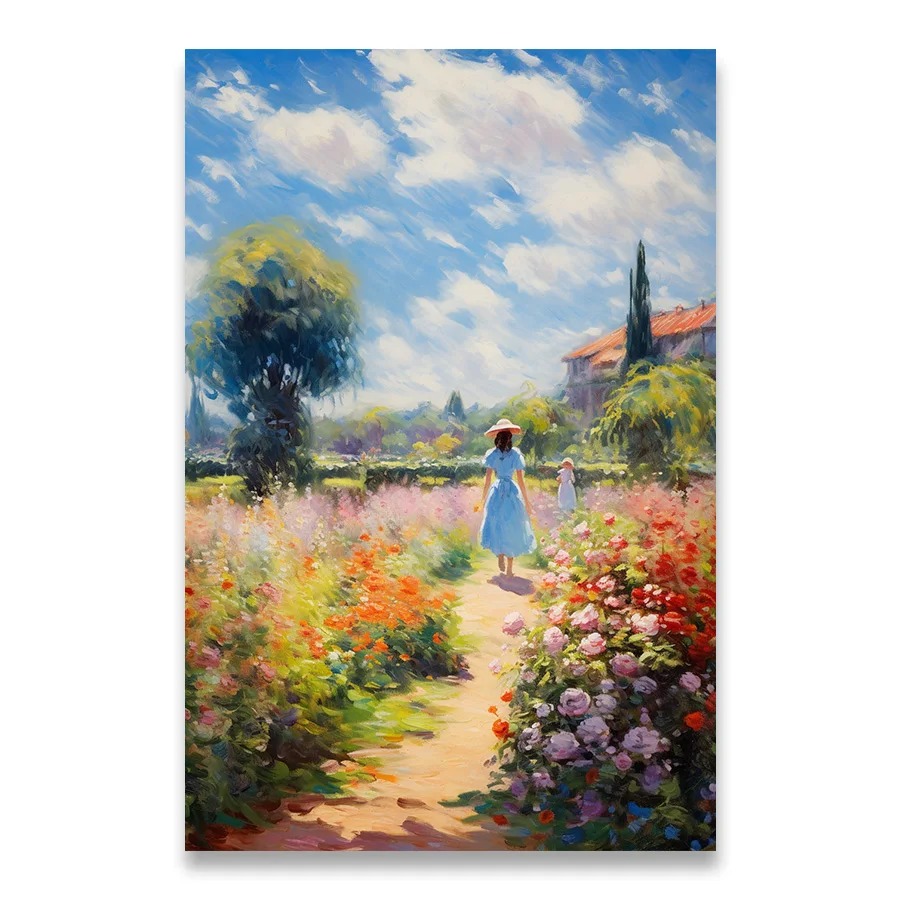 Dekoration billeder værelse vægdekoration helbredende plakater til vægkunst lærred maleri natur landskab smuk natur hjem: Burgunder / 16 x 24