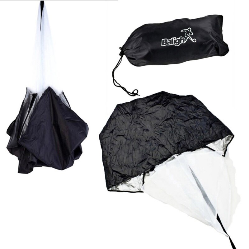 56" Sports Speed Chute Resistance Exercise Running Power Training Parachute H6