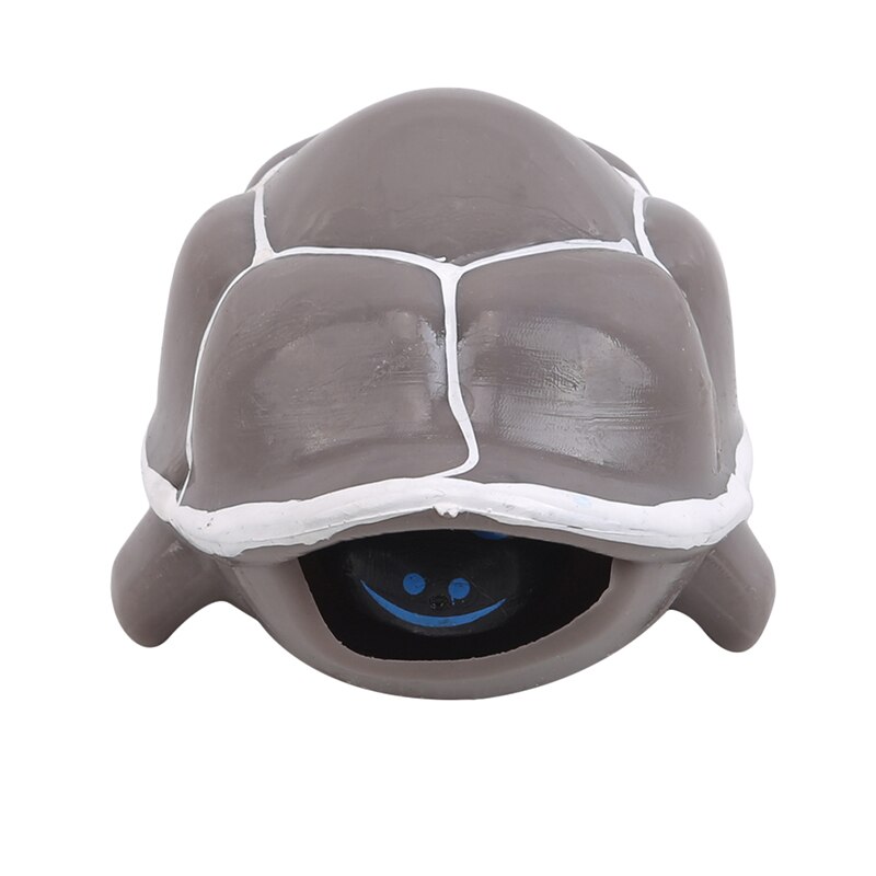 Nyhed squeeze legetøj sjove gadgets stress legetøj til børn squeeze shrinking skildpadde squeeze vent skildpadde legetøj barn: Grå