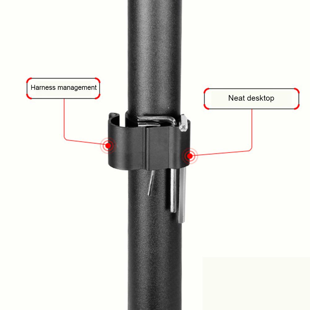 Monitor Mount 360-degree Rotating Durable LCD Monitor Desk Stand With Heavy-duty Base Monitor Stand