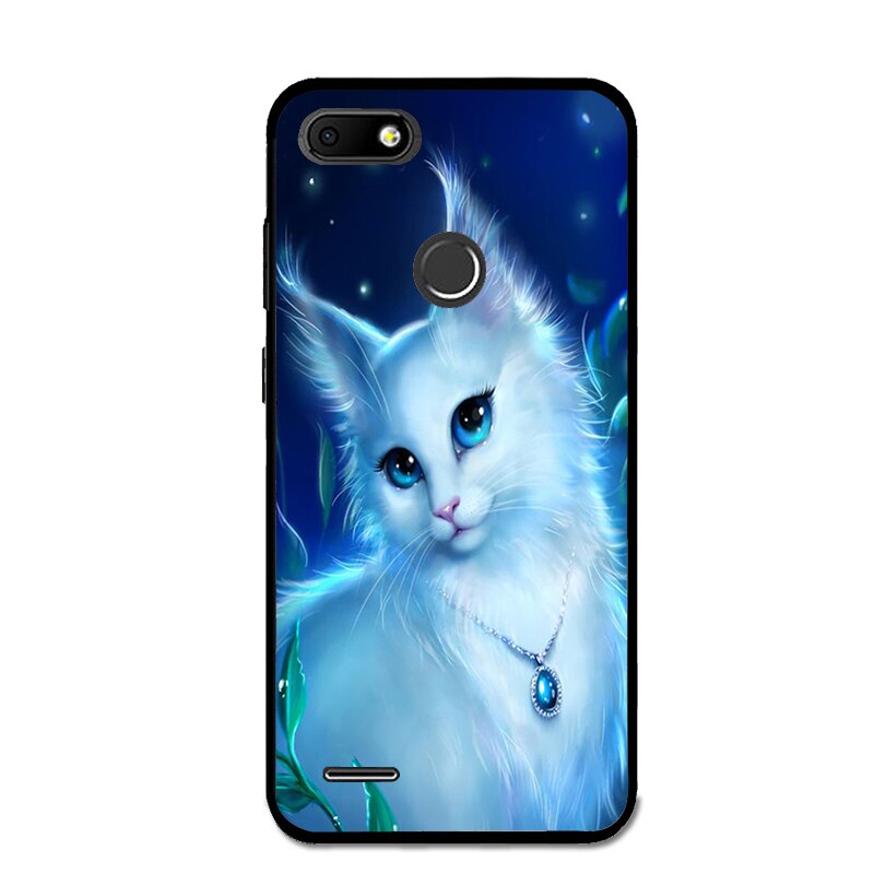 For BQ 5512 Case Don't touch my phone Bear Silicon TPU Cover for BQ 5512L STRIKE FORWARD Animal Shell Bag Housing Phone Cases: A4