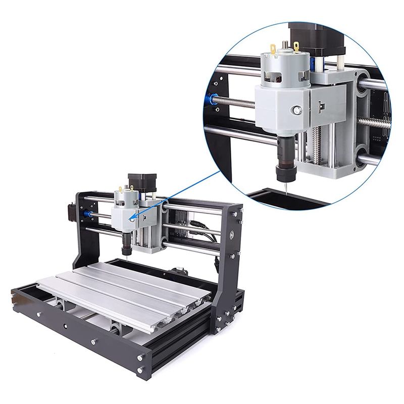 775 Spindle Motor With ER11 Collet &amp; Connection Line, 24V 20000 R/Min,Fit For CNC 3018 Series Carving Machine