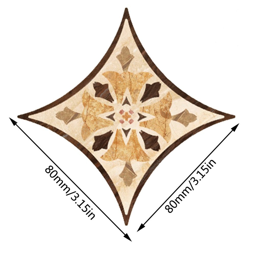 Tile Stickers Self Adhesive Diagonal Sticker Tile Floor Wall Stickers Tile Sticker Bathroom Tiles 3D Decals Home Decor