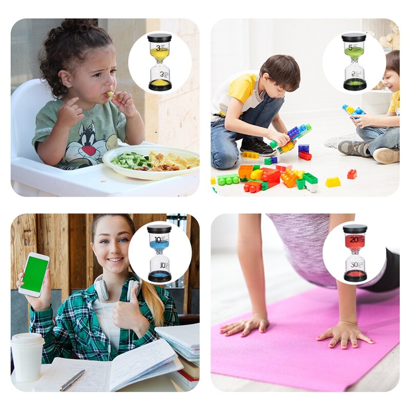 Hourglass 1/3/5/10/15/30 Minutes Timer 60 Minute Sand Watch Clock One Hour 45 Mins Timer Home Decoration Accessories