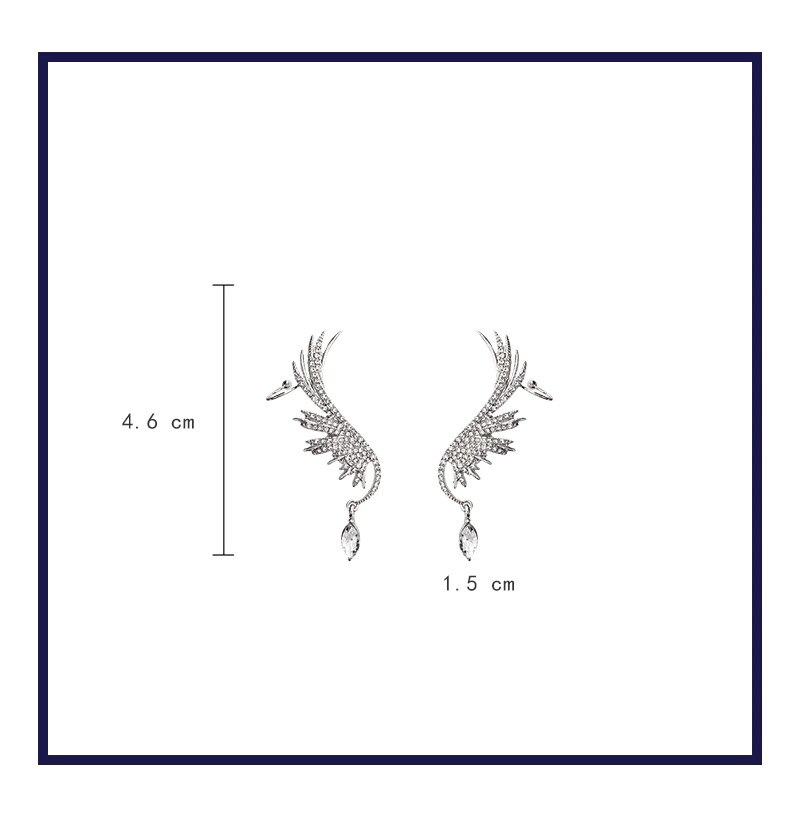 Angel Wing Oorbellen Vrouwen Meisje Mode-sieraden Accessoires