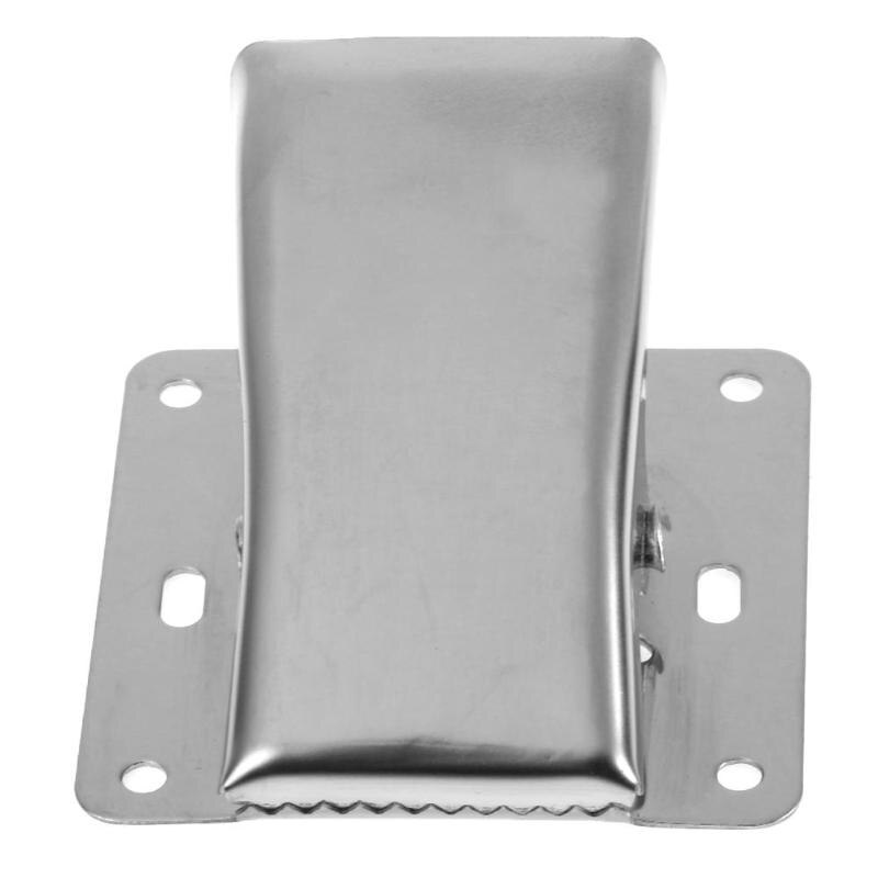 Stainless Steel Fillet Clamp Deep-jaw Fish Tail Clip with Mounting Base for Fillet Bait Fishing Board Pesca Fish Cleaning Tools
