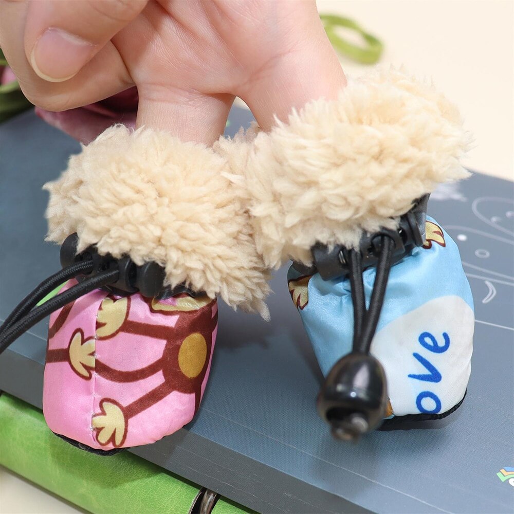 Warm Pet Dog Cat Winter Shoes For Dogs Non-slip Dog Snow Boots Chihuahua Shih Tzu Shoe Zapatos Perro Best Selling