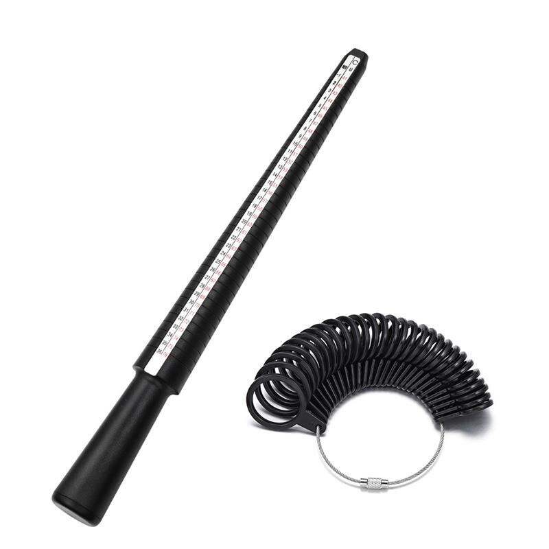 Professionele Sieraden Gereedschap Ring Doorn Stok Vinger Pols Gauge Ring Sizer Uk/Us/Eur/Jpne Maat Voor diy Sieraden Maat Tool Sets: Set 1