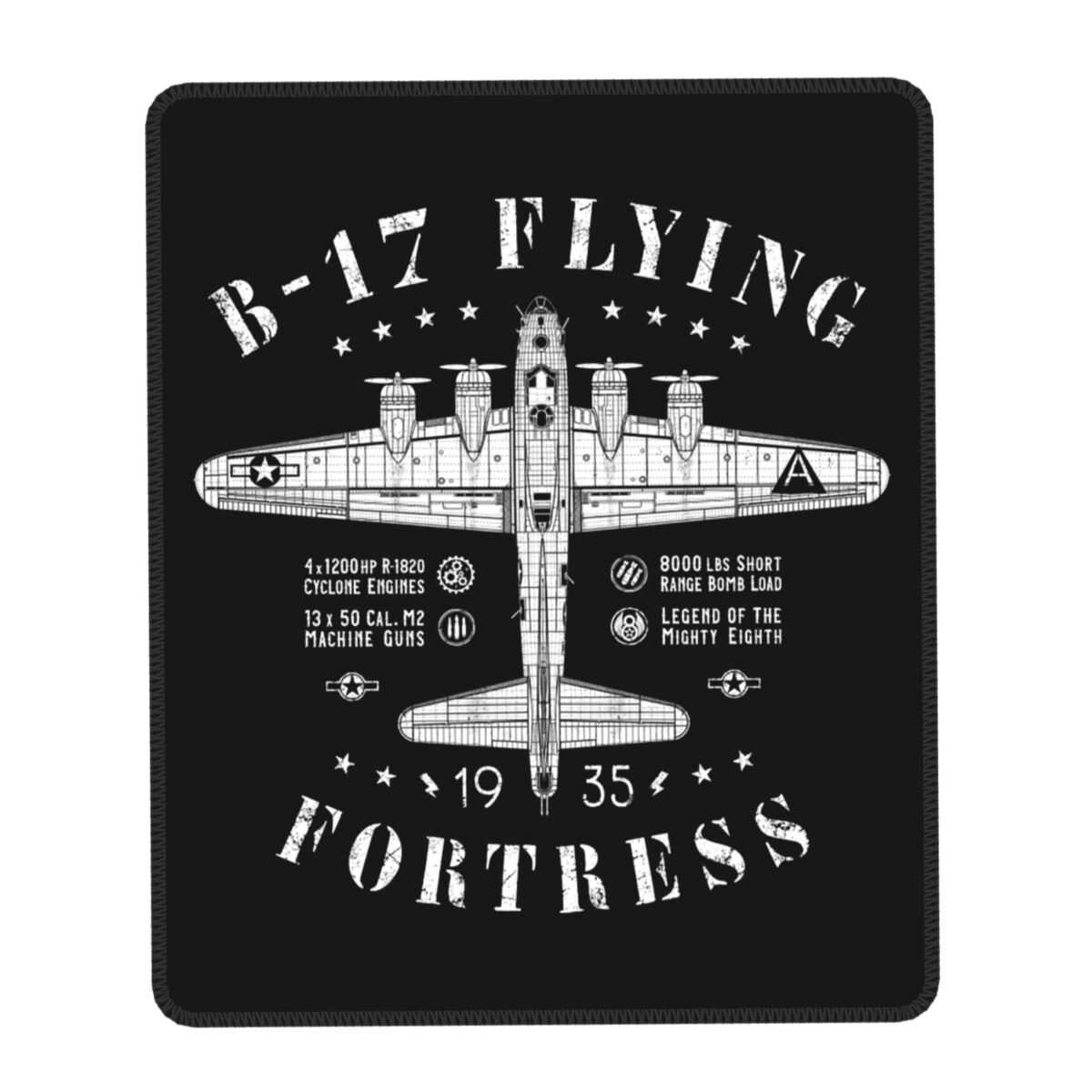 Alfombrilla de ratón para juegos Supermarine Spitfire, alfombrilla de goma antideslizante para ratón, piloto de combate, avión, decoración de oficina, alfombrilla para mesa de ordenador