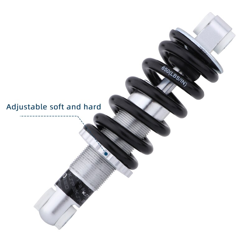KS EXA Mountain Bike Rear shock Absorber 165mm 150 155 160mm Folding Bike Spring Shock Absorber 650 lbs