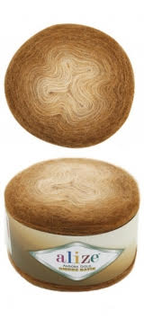 Alize Angora Goud Ombre Matik Garen 150 Gr-825 Mt 20% Wol-80% Acryl Breien Haak Breinaalden Vest-beanie-Trui: 7356