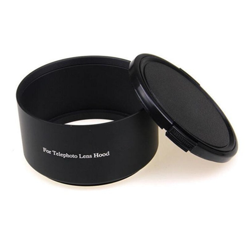 49 52 55 58 62 67 72 77 Metal Lens Hood For Canon Nikon Sony Tamron Sigma + Lens cap Please tell me your choice