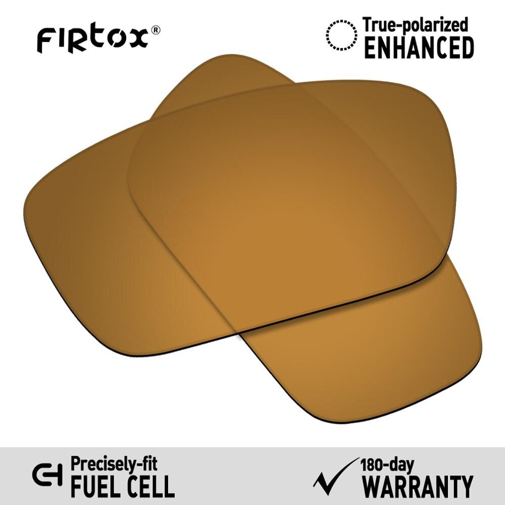 Firtox True UV400 Polarized Lenses Replacement for-Oakley Fuel cell OO9096 Sunglasses (Compatiable Lens Only) - Multiple Colors: Bronze Golden