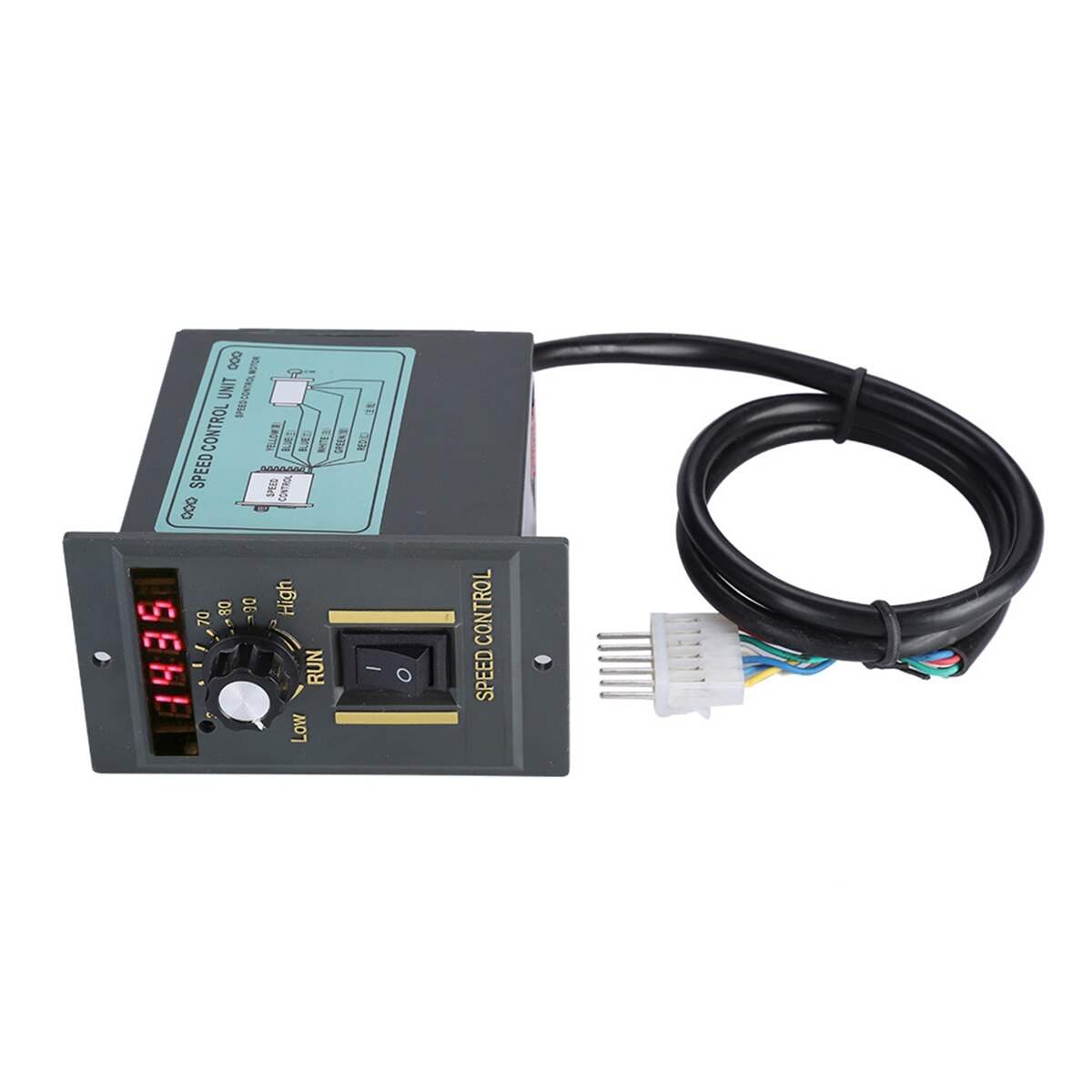 Jarchii Regolatore Di Frequenza Per Motore AC 220V 400W – Controllo Velocità Avanti/Indietro – Per Dispositivi Industriali E Fai-da-te - 6