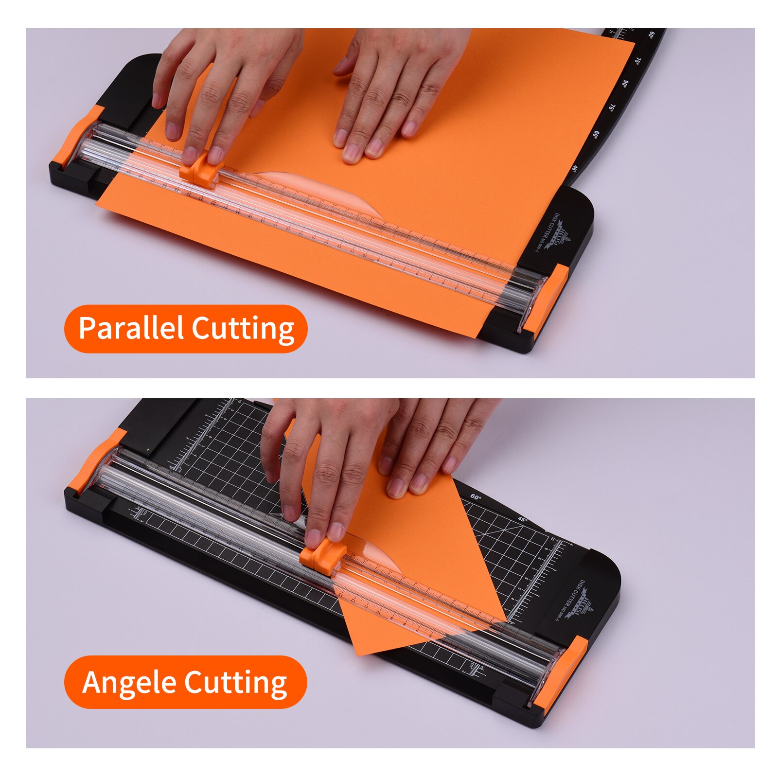 A4 Portable Paper Trimmer Paper Cutter Cutting Machine 12.2 Inch Cutting Length for Craft Paper Photo Laminated Paper Scrapbook