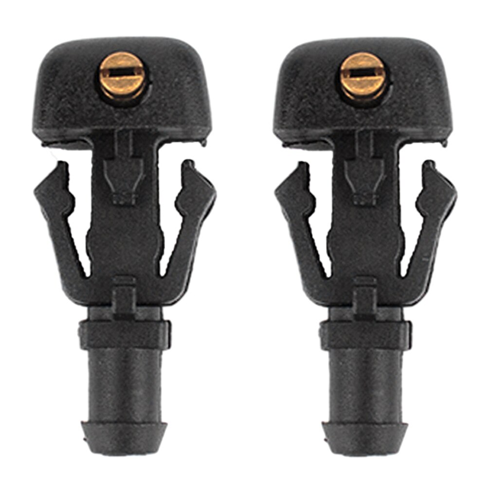 1 Pair High Front Windshield Washer Fluid Jet Nozzle for Ford Crown Victoria Econoline Flex F-150 3W7Z17603AA