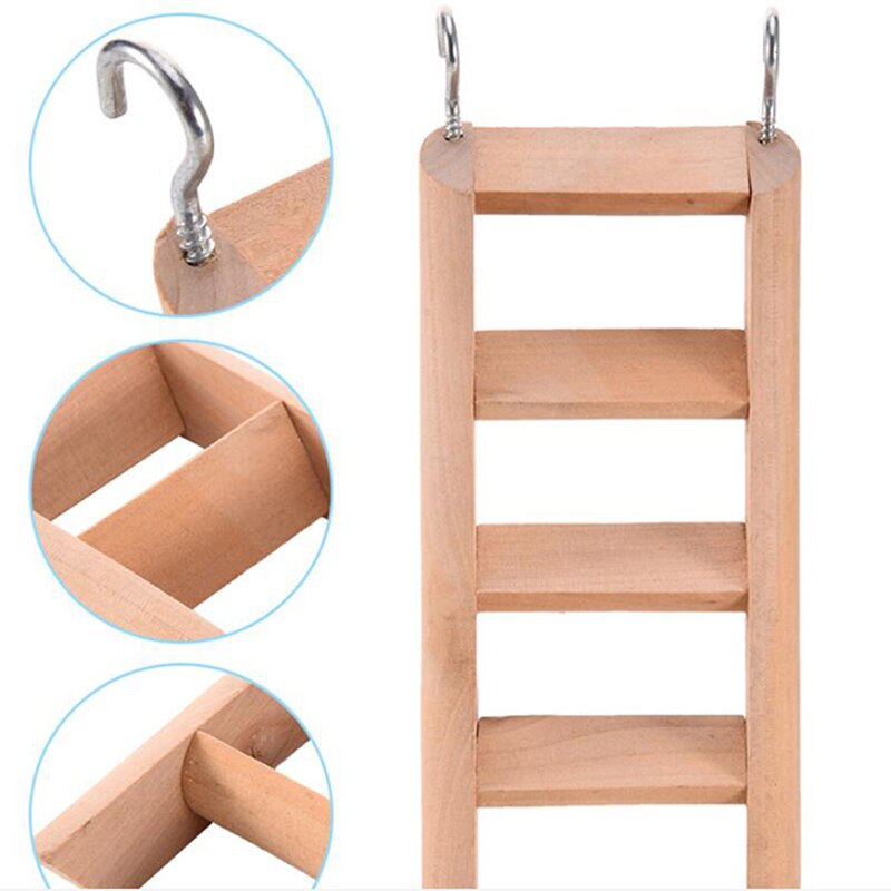 Pet Accessories Littlest Shop Hamster Toys Hamster Climbing Ladder Wooden Small Rat Supply Gerbil Mice Hamster Toy