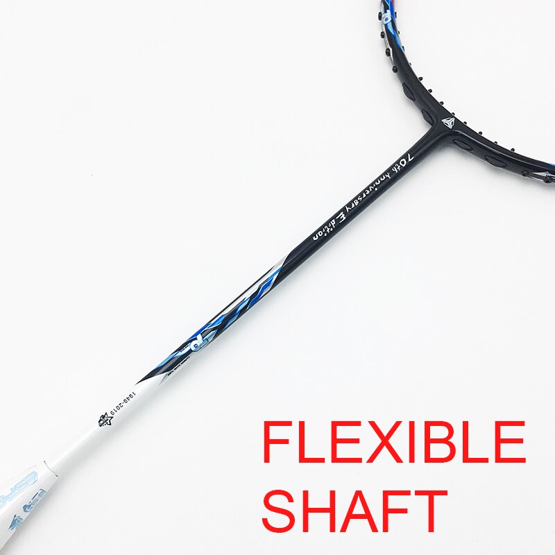 Esper Badminton Rakcet 70 Gram Lichtgewicht Carbon Fiber Badminton Racket Voor Professionele Met String Overgrip Tas Duurzaam
