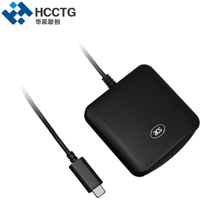 Kannettava iso 7816 type c smart usb emv sirukortinlukija kirjoittaja acr 39u- uf: Default Title