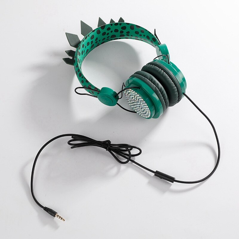 Cartoon Headset Dinosaurus Vorm Kinderen Headset Computer Game Headset Geschikt Voor Leren En Gaming