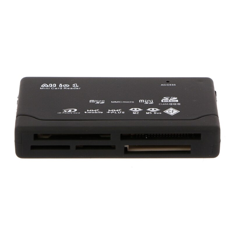 Leitor de cartão de memória tudo-em-um para usb externo mini sdhc m2 mmc xd cf