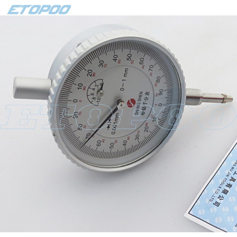 0.001mm micron dial indicator 0-1mm 0-3mm 0-5mm measuring range Precision shockproof indicator precision dial indicator gauge