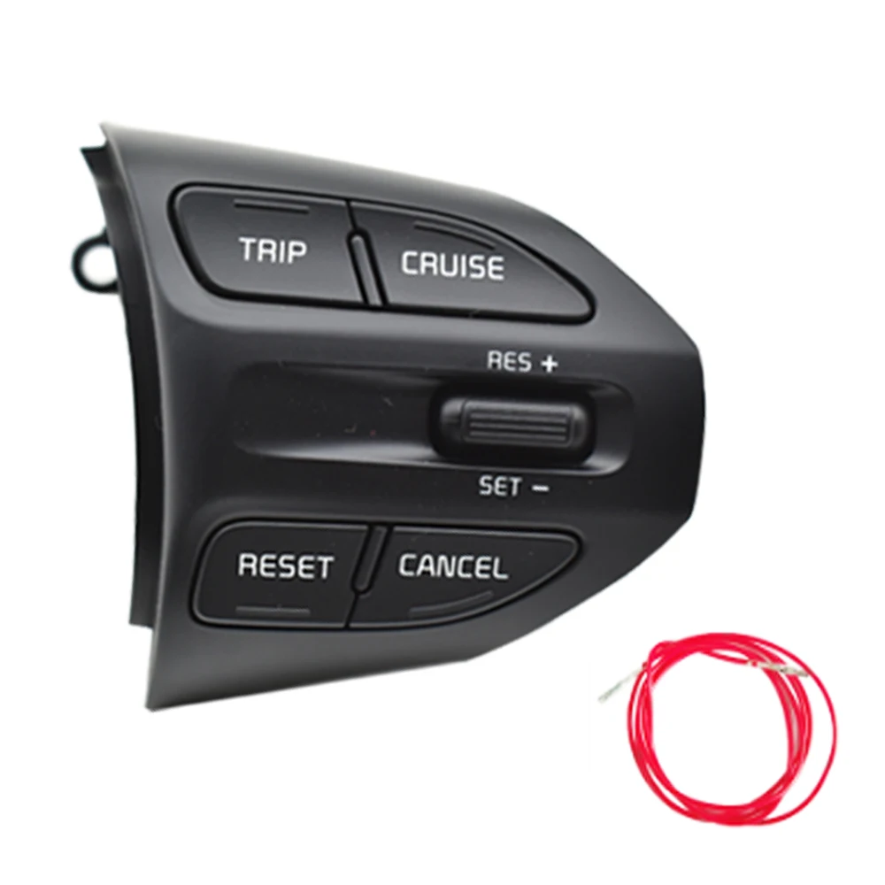 Pulsanti di controllo della velocità del volante per KIA K2 RIO 2017 2018 2019 RIO 4 manopola del cambio dell'interruttore del volume del telefono Bluetooth per parti di automobili: Beige