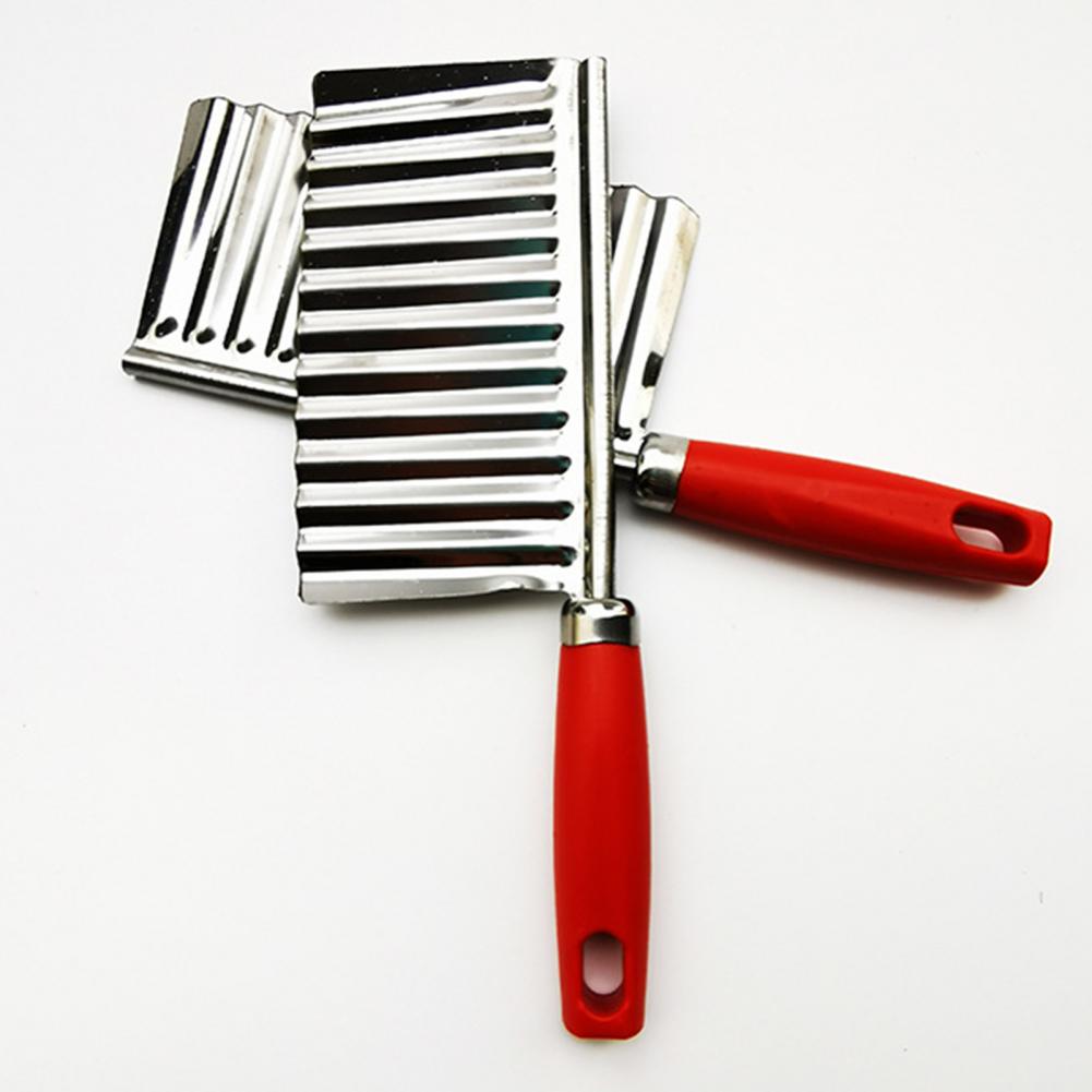 Zig Zag trancheur de frites, coupe-légumes pratique, couteau ondulé pratique, pour Restaurant