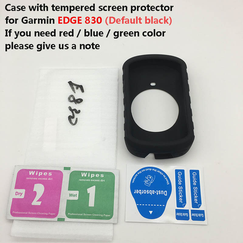 Garmin bordo 530 830 pellicola protettiva in vetro temperato per bordo 530 bordo 830 ciclismo GPS Schermo LCD coperchio protettiva per schermo: edge 830 a impostato