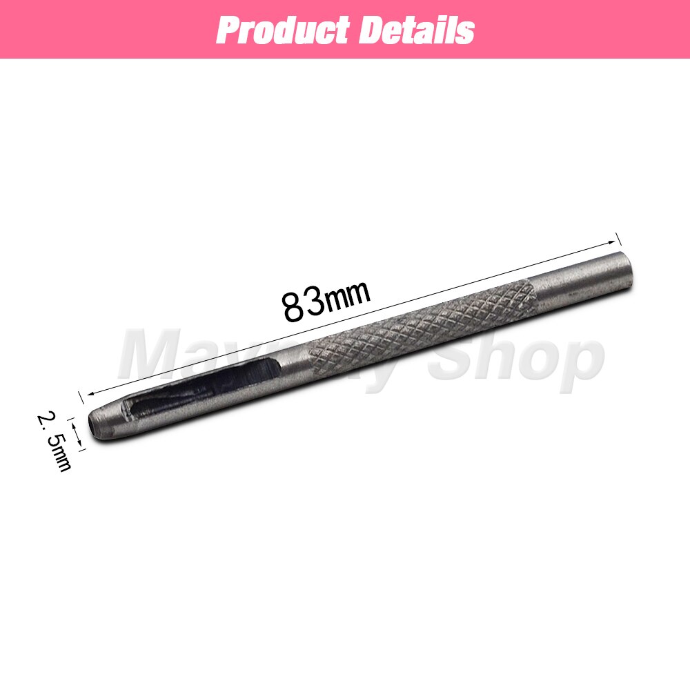 50pcs 6x6mm Double Cap Rivets Metal Stud Round Nai... – Grandado