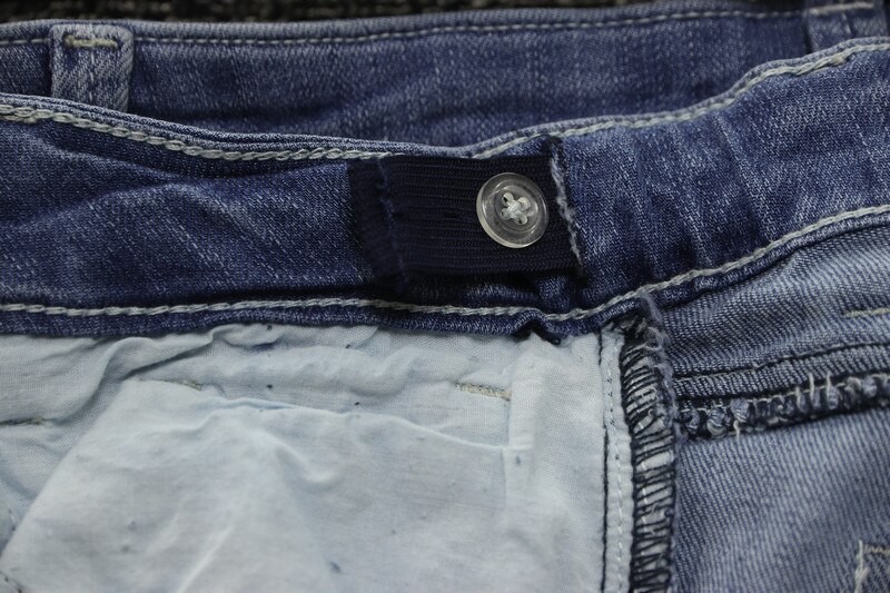 Teenage pige jeans shorts piger sommer blonde jeans børn bløde knap denim bukser børn lomme korte bukser 7-16 år