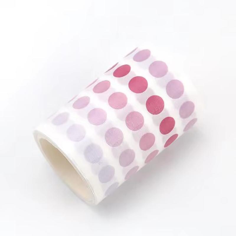 60Mm X 3M Dot Stickers Decoratieve Plakband Dot Masking Washi Tape Diy Dagboek Scrapbooking Sticker Label Scrapbooking materiaal