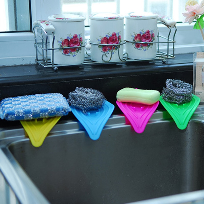 Leaf-Vormige Antislip Zeepbakje Creatieve Badkamer Zeepbakje Opslag Zeepkist Tray Afvoer Keuken Gereedschap