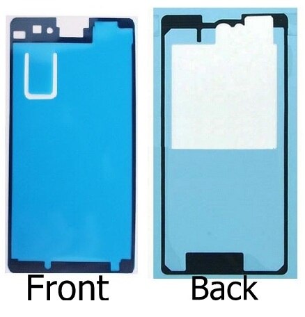 Cinta adhesiva Original para pantalla de Sony xperia Z1 mini M51W D5503, pegamento resistente al agua para carcasa de vidrio trasero, pegamento resistente al agua para SONY z1 compact 3m