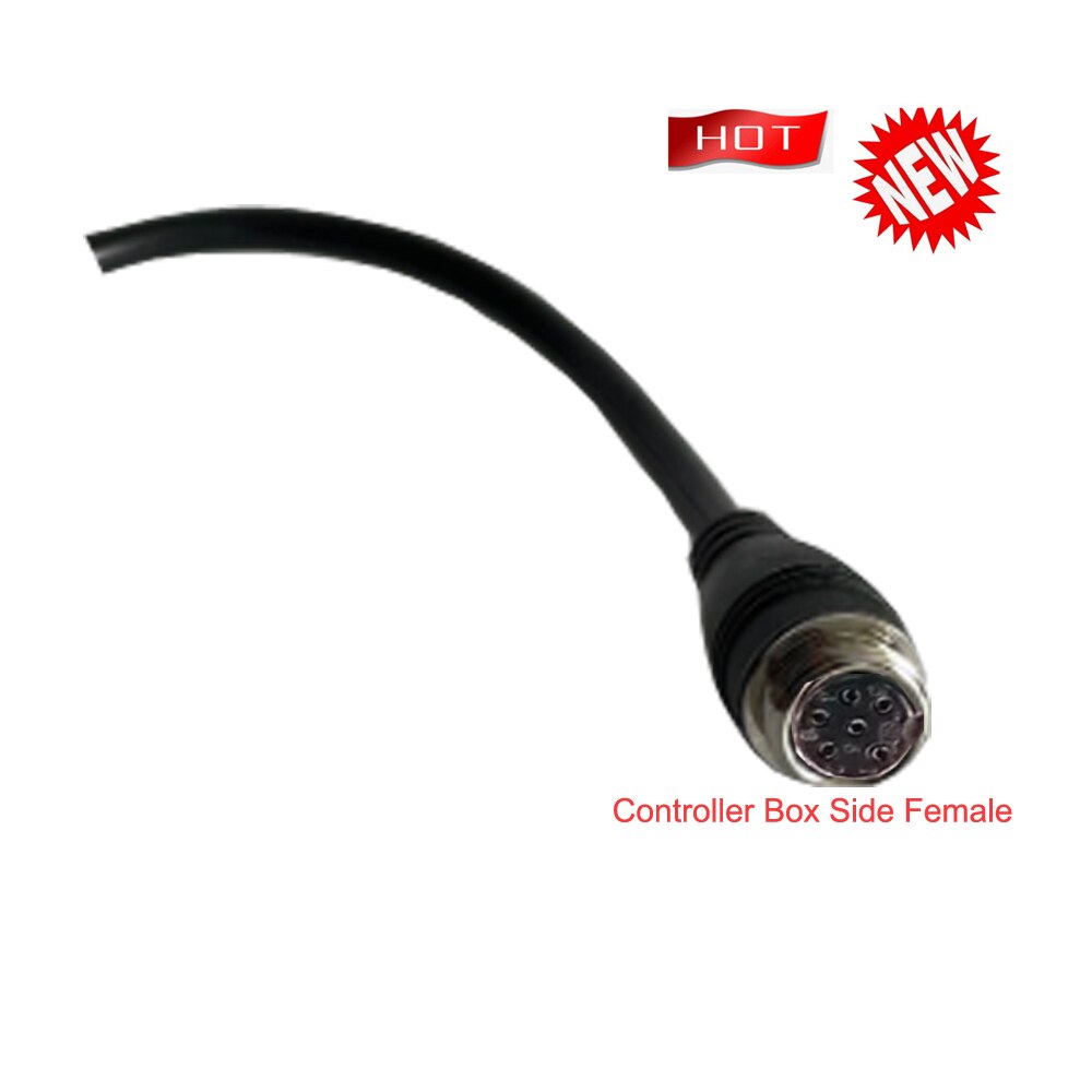 Male and Female Connector Cable For Pipe Inspection Camera System: 6 pins