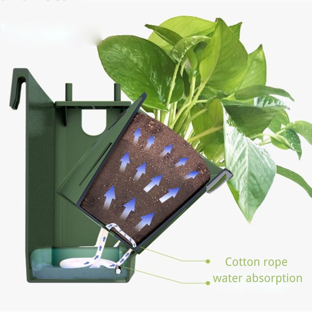 Agujeros de drenaje montados en la pared, maceta para flores, bonsáis suculentos, herramienta de jardinería, suministros de jardín, herramientas