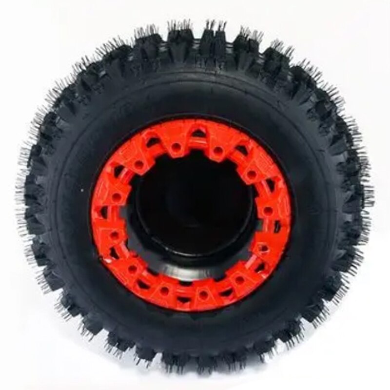 4pcs 6-inch ATV Wheel Trim Hub Protection Decor Rim Cap Universal Vehicle All Terrain wheel Plastic Cover fit to 6 inch wheels