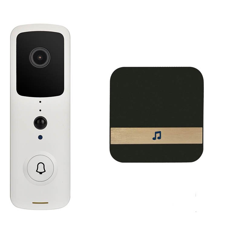 Smart Ip Video Intercom Wifi Video Deurtelefoon Deurbel Wifi Deurbel Camera Voor Appartementen Ir Alarm Draadloze Beveiliging Camera: Set4