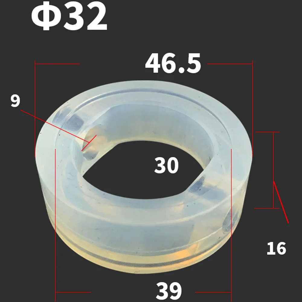 Homebrew Sanitary Food Grade VMQ Silicone Sealing Ring Gasket Seal Replacement For 1.5" -8"Tri Clamp Butterfly Valve: Yellow